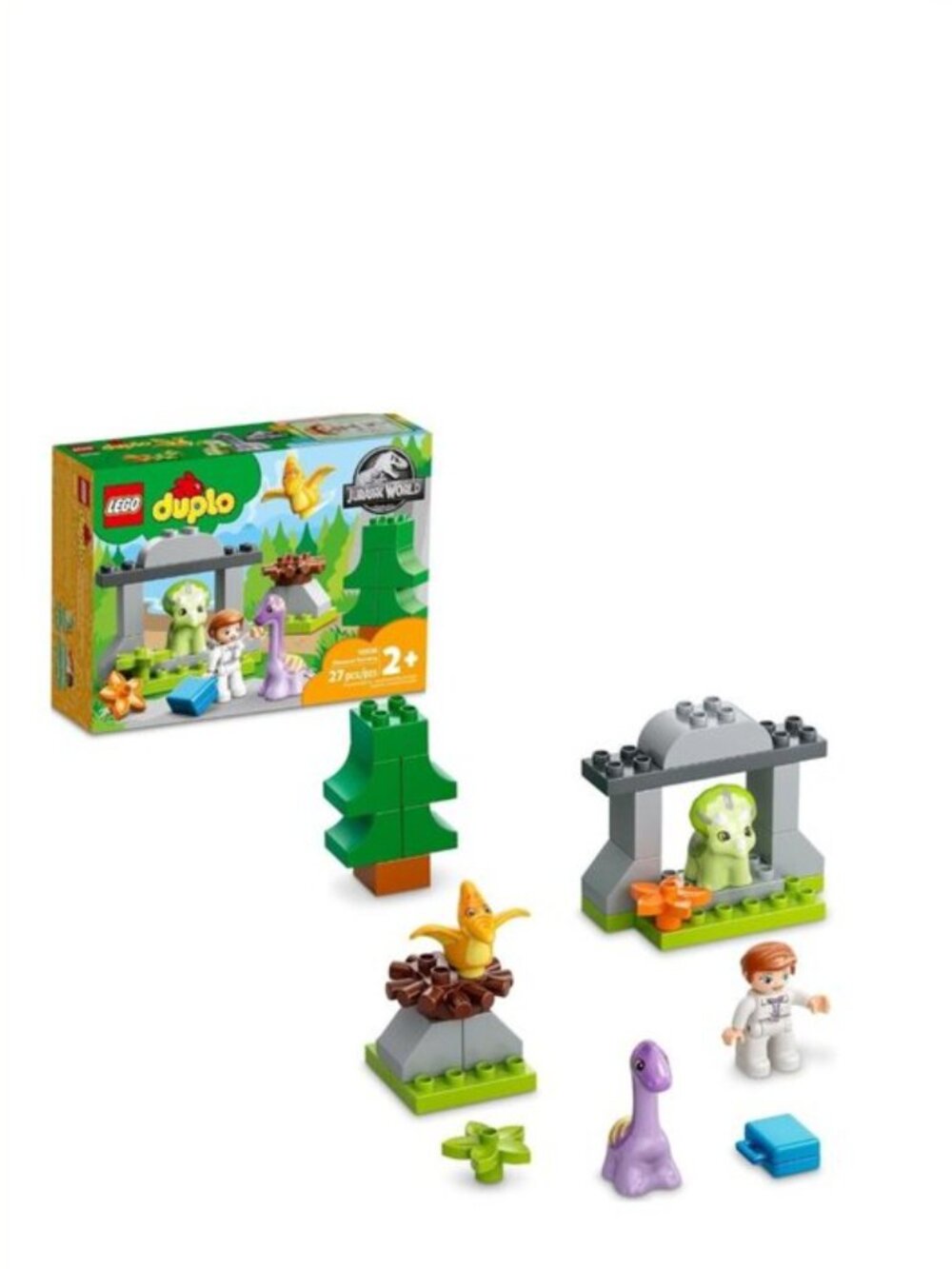 Lego DUPLO 10938 Jurassic World Dinosaur Nursery Brick Set New In Box